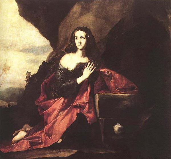 Jusepe de Ribera Mary Magdalene in the Desert oil painting picture